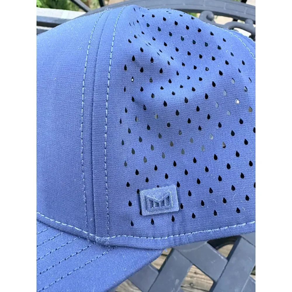 Melin Odyssea Hydro Navy Waterproof Snapback Hat Adjustable Classic